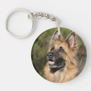 Long Hazard German Shepherd 1 Sleutelhanger