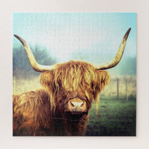 Long Horned Cow Puzzle Legpuzzel