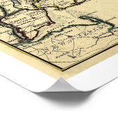 Long Island and Connecticut Map 1780 Poster (Hoek)