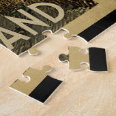 Long Island Beach Vintage Travel Legpuzzel (Zijkant)