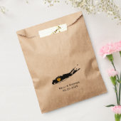 Long Island bruiloft gunst trakteren zakken, gesch Bedankzakje (Gezegeld)