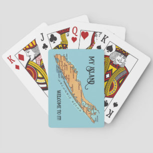 Long Island - Cartes à jouer de bienvenue
