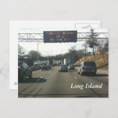 Long Island Expressway Briefkaart (Voorkant / Achterkant)
