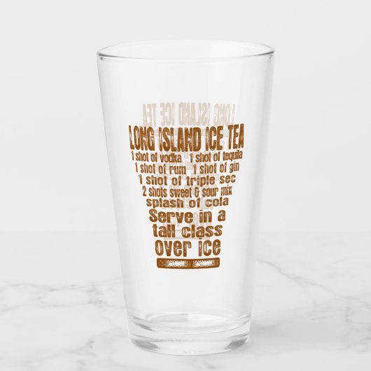 Long Island Ice Tea Glas (Voorkant)