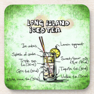 Long Island Iced Drink Recipe Drankjes Onderzetter