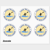 Long Island Kayak Explorers Auto Sticker (Vel)
