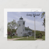Long Island Lighthouse 4 Briefkaart (Voorkant / Achterkant)