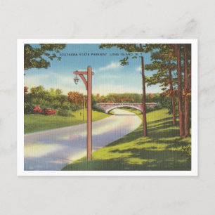  Long Island New York Parkway Briefkaart