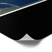 Long Island New York Satellite Poster Map (Hoek)