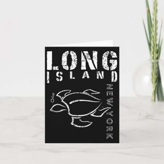 Long Island New York Souvenir Kaart (Voorkant)