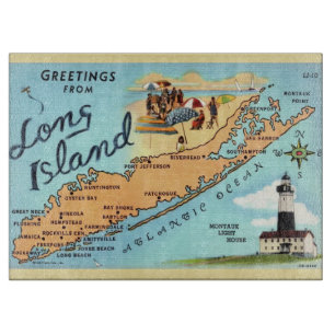 Long Island NY 15x11 snijplank