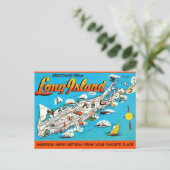 Long Island, NY Gelegenheidspostkaart Briefkaart (Staand voorkant)