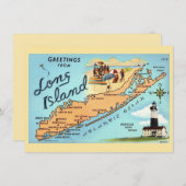 Long Island NY Moving Faire-part (Devant / Derrière)