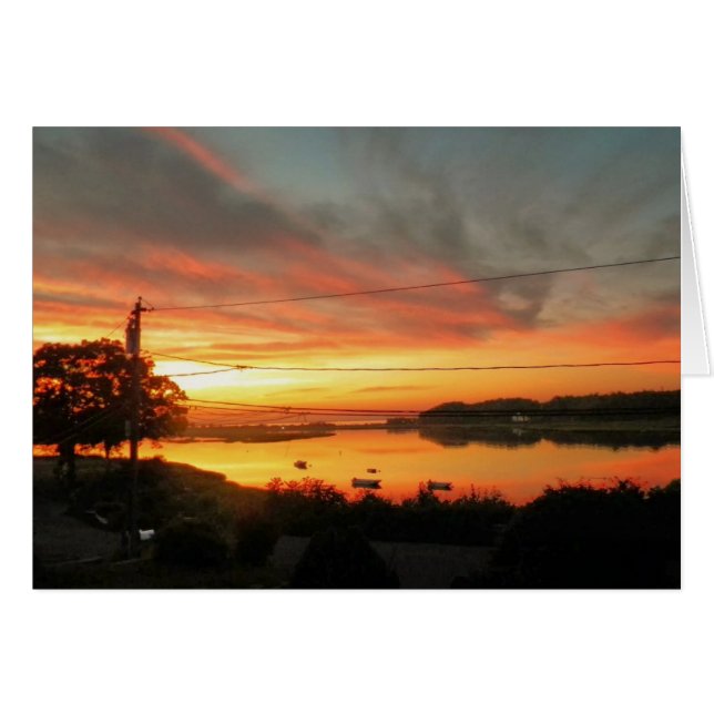 Long Island NY Sunset (Devant Horizontal)