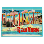 Long Island Retro Large Gift Bag Groot Cadeauzakje (Voorkant)