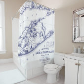 Long Island The Hamptons Map VC Douchegordijn (In situ)