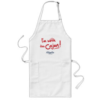 Long "Je suis avec le tablier du Cajun"