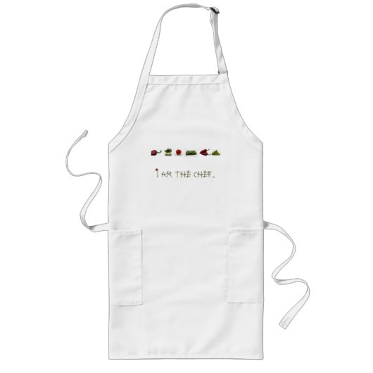 Long Je suis le tablier de chef (Devant)