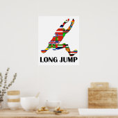 Long Jump Poster (Keuken)