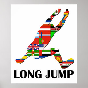 Long Jump Poster