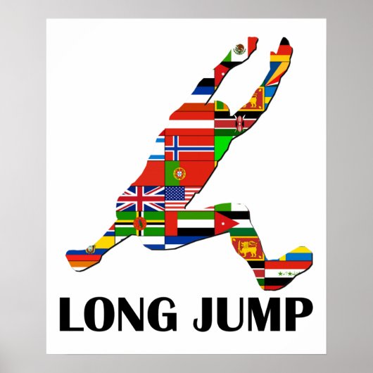 Long Jump Poster (Voorkant)