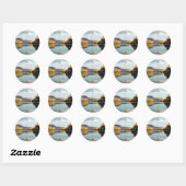 Long Lake State Park Ronde Sticker (Vel)
