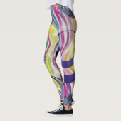 long leggings colorés (Gauche)