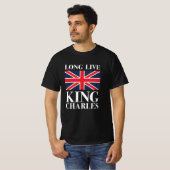 Long Live King Charles T-shirt (Voorkant volledig)