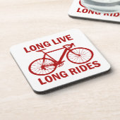 Long Live Long Rides Bier Onderzetter (Linkerzijde)