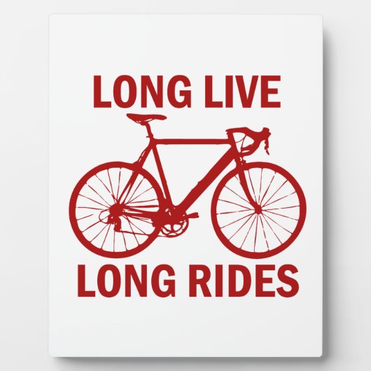 Long Live Long Rides Fotoplaat (Voorkant)