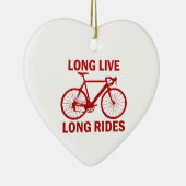 Long Live Long Rides Keramisch Ornament (Rechts)
