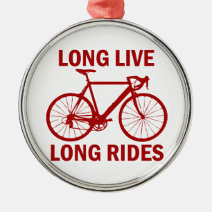 Long Live Long Rides Metalen Ornament