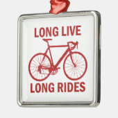 Long Live Long Rides Metalen Ornament (Links)