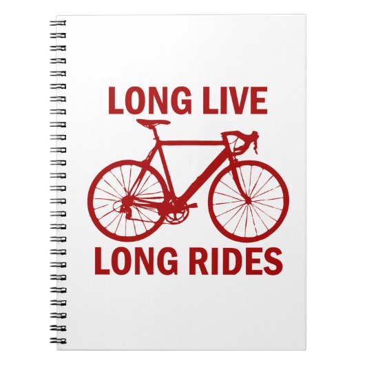 Long Live Long Rides Notitieboek (Voorkant)