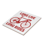 Long Live Long Rides Tegeltje (Zijkant)