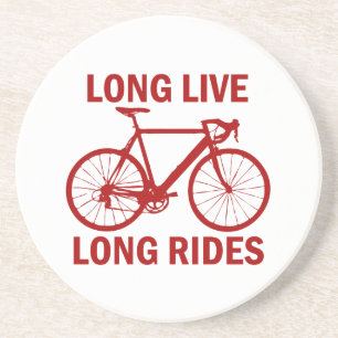 Long Live Long Rides Zandsteen Onderzetter