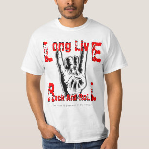 Long Live Rock and Roll (RJD Tribute T-Shirt) T-shirt