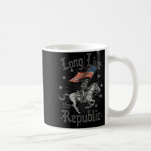 Long Live The Republic Us Koffiemok (Rechts)
