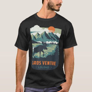 Long Long Long Honeymoon LOLOLOHO Gros Ventre Wild T-shirt