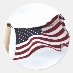 Long May it Wave (4) Ronde Sticker