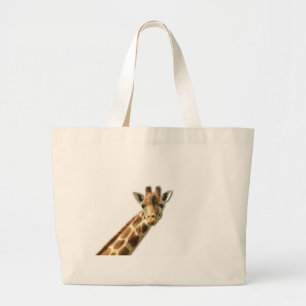 Long Necked Giraffe Canvas tas