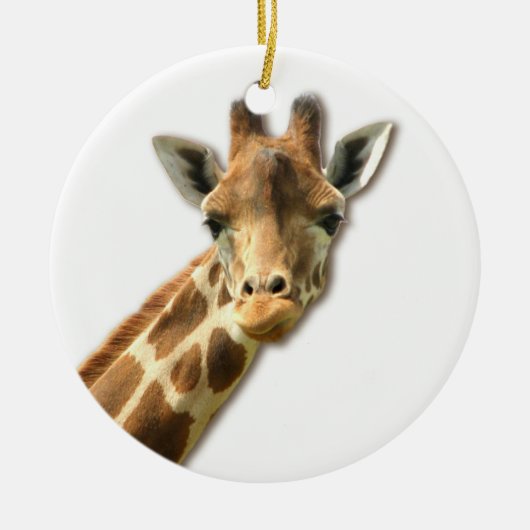 Long Necked Giraffe Ornament (Voorkant)