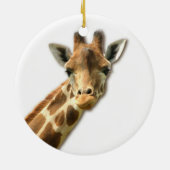 Long Necked Giraffe Ornament (Achterkant)