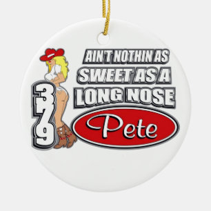 Long Nose Pete Keramisch Ornament