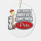 Long Nose Pete Keramisch Ornament (Links)