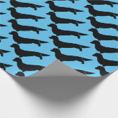 Long papier d'enveloppe de cadeau de teckel de (Coin)
