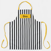 Long Patterned Apron for Women & Men – Durable Schort (Voorkant)