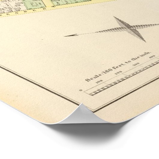 Long Pond en Cranston Street Baptist Church Poster (Hoek)