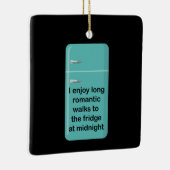 Long Romantic Walks Keramisch Ornament (Rechts)