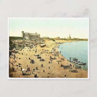 Long Sands, Tynemouth, England magnificant Photoch Briefkaart
